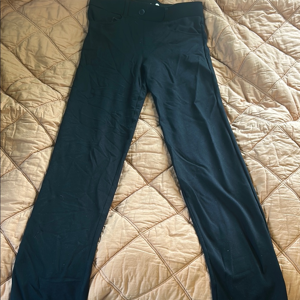 Work-Yoga Dress Pants With Pockets - Size Long